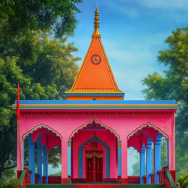 हमारे गाँव का माँ दुर्गा मंदिर — आस्था, भक्ति और सनातन परंपरा की जीवंत विरासत